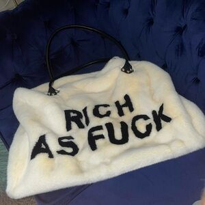 Rich as f bag